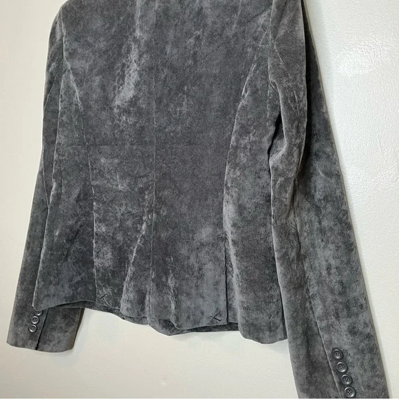 Chelsea & Theodore Gray Soft Corduroy Blazer Size 6 - Picture 9 of 9